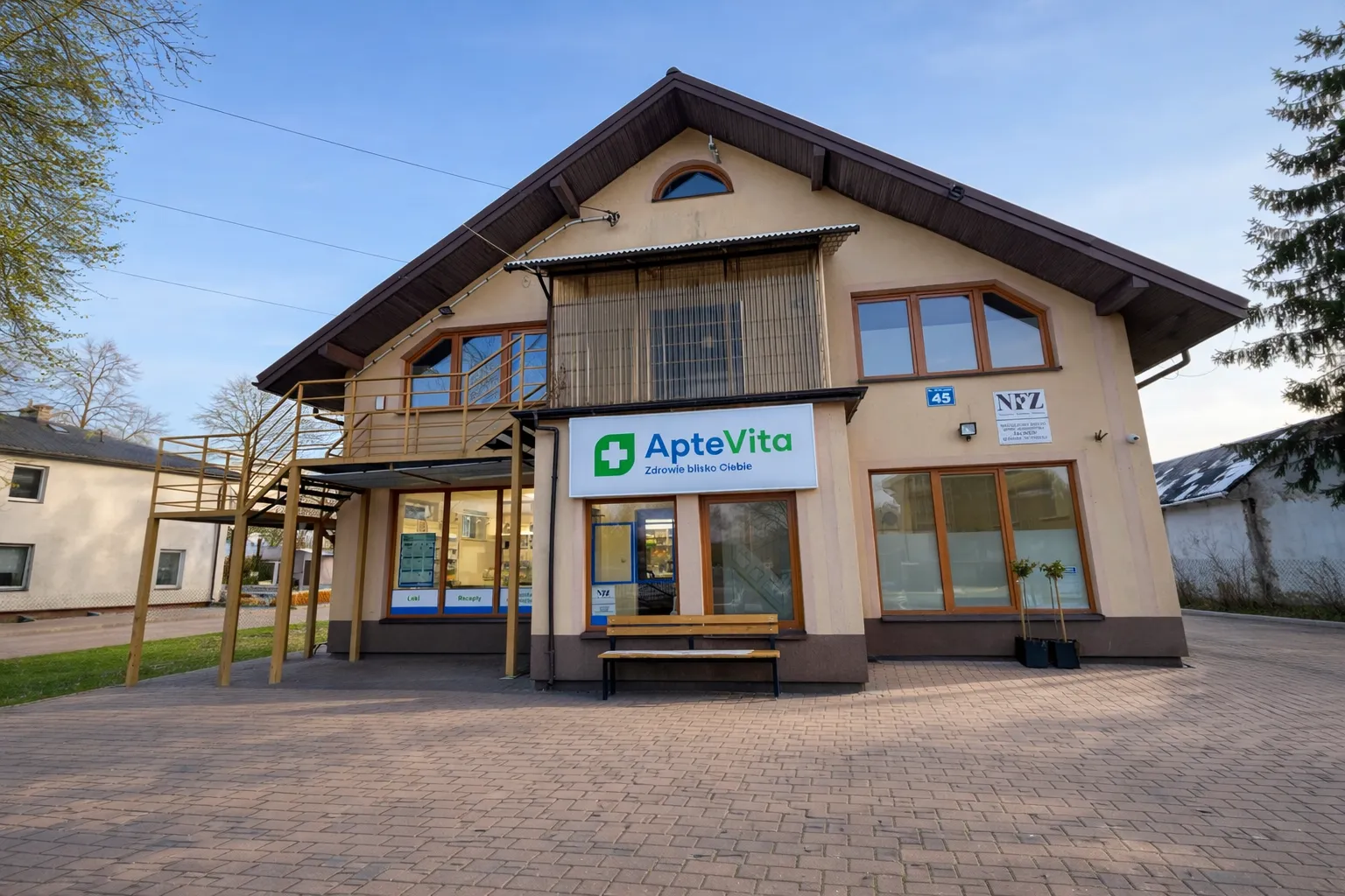 Aptevita w miejscowości Ruda Talubska